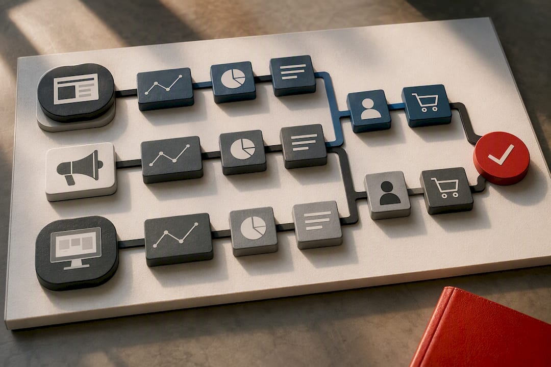 Incrementality measurement paths linked to sales verification