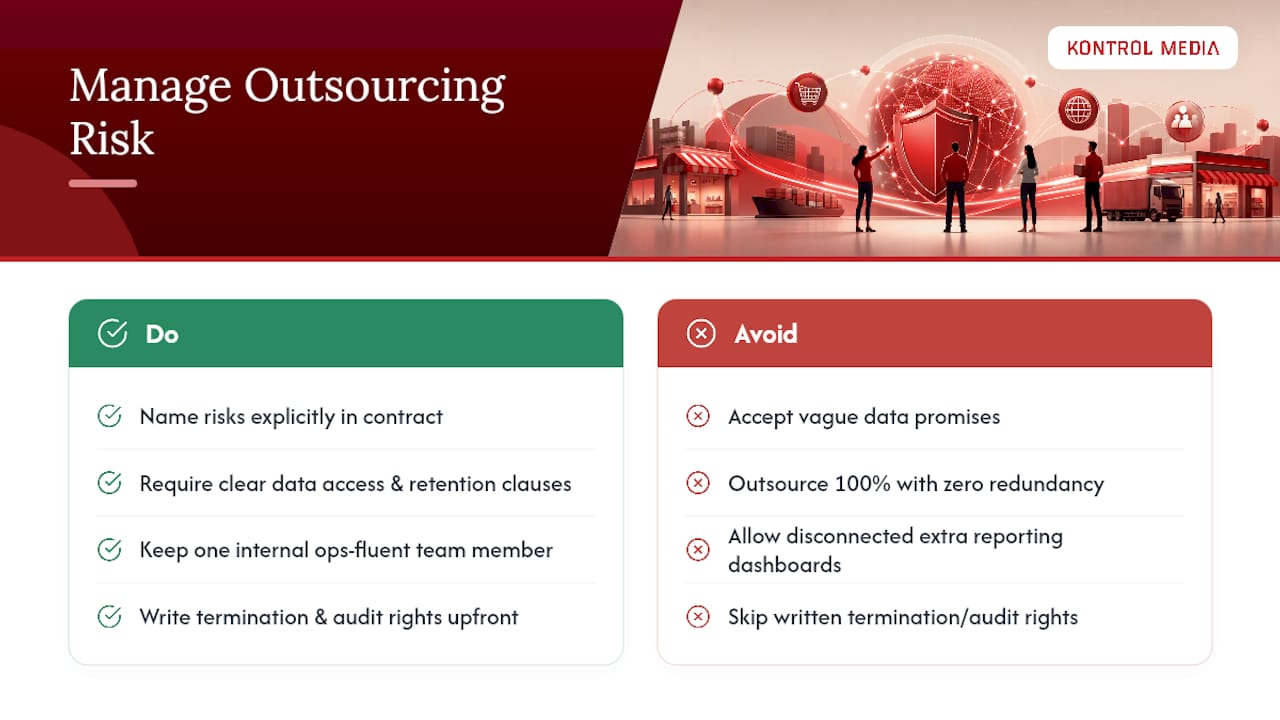 How Do You Manage Risk When Outsourcing Sales Functions? — overview diagram