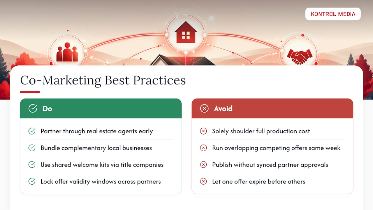Cross-Promoting With Local Businesses Multiplies Reach — overview diagram