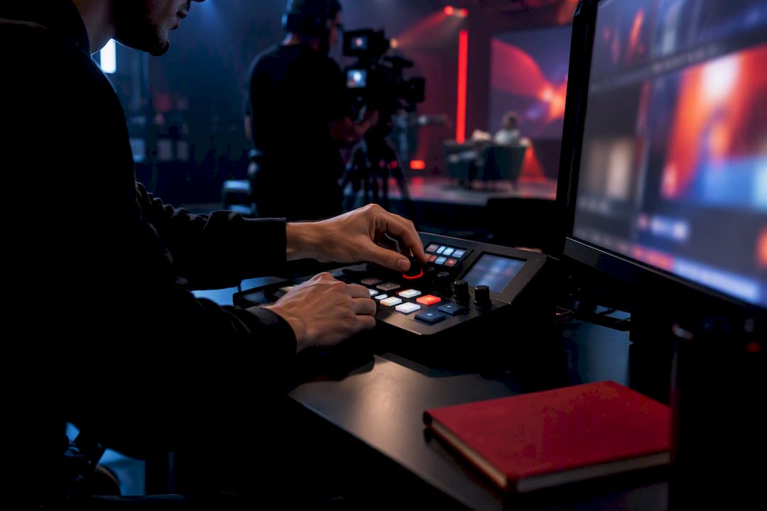 Live gaming media activation in broadcast studio