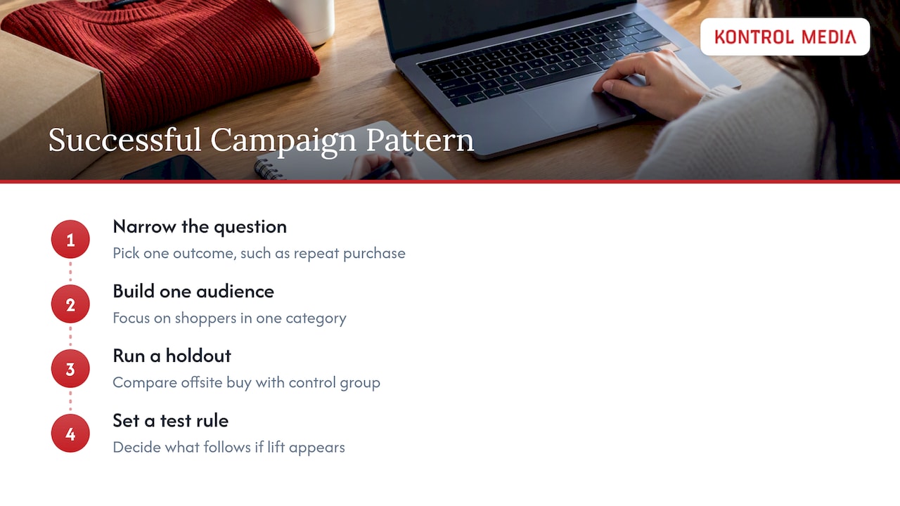 What do successful audience extension campaigns look like? — overview diagram
