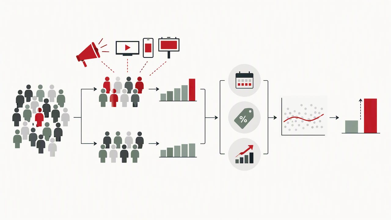 Test and control groups reveal incremental sales