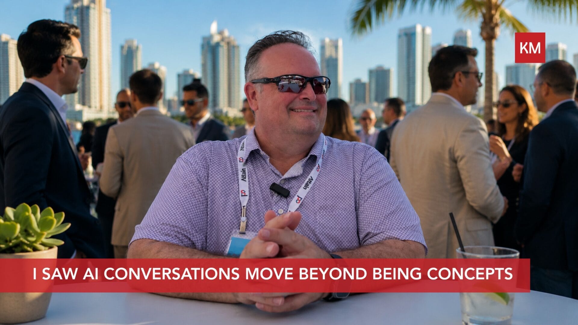 Miami Beach, Slushies at The Possible Event, 2026